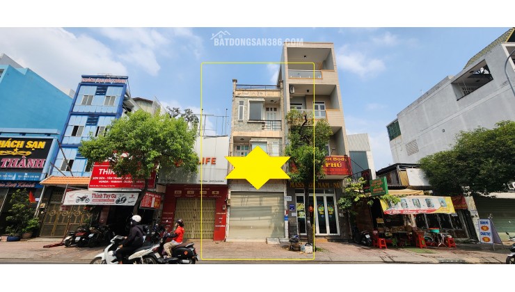 Cho thuê nhà Mặt Tiền Gò Dầu q.Tân Phú 64m², 3TẦNG- 20Triệu - CẠNH VIETCOMBANK